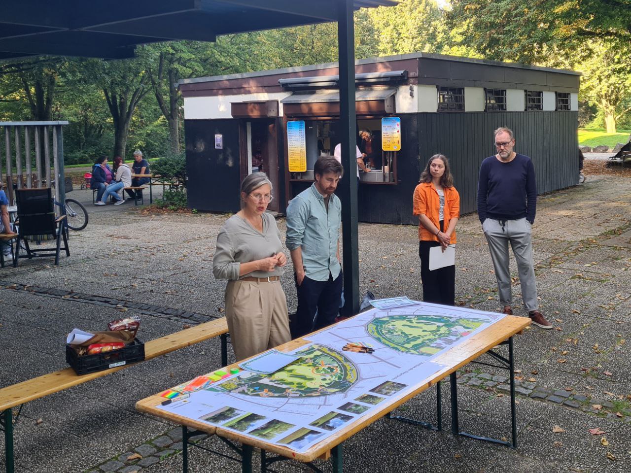 Rückblick auf die Beteiligungsveranstaltung im Biegerpark